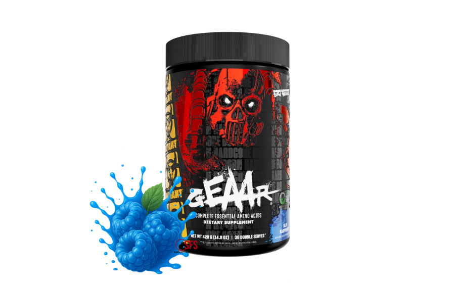 Mutant GEAAR 420 г Blue Raspberry купити Україна Mutant GEAAR 420 г Blue Raspberry — купити EAAs + BCAA голуба ма
