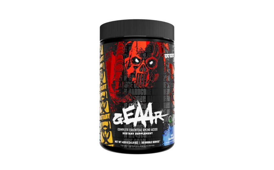 Mutant GEAAR 420 г Blue Raspberry купити Україна Mutant GEAAR 420 г Blue Raspberry — купити EAAs + BCAA голуба ма