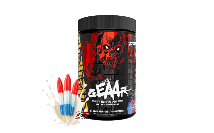 Mutant GEAAR 420 г Rocket Pop купити Україна Mutant GEAAR 420 г Rocket Pop — купити EAAs + BCAA смак льодяна