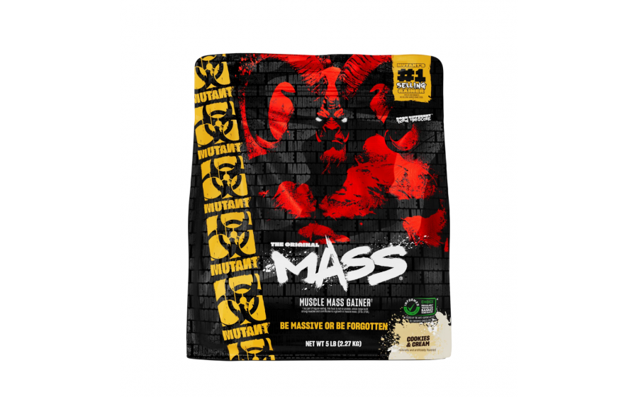 Mutant Mass 2,27 кг Cookies & Cream — гейнер печиво зі вершк