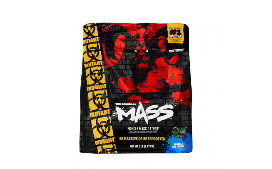Mutant Mass 2,27 кг Vanilla Ice Cream купити Mutant Mass 2,27 кг Vanilla Ice Cream — гейнер для набору маси к