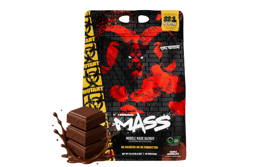 Mutant Mass 6,80 кг Triple Chocolate — гейнер потрійний шоколад 