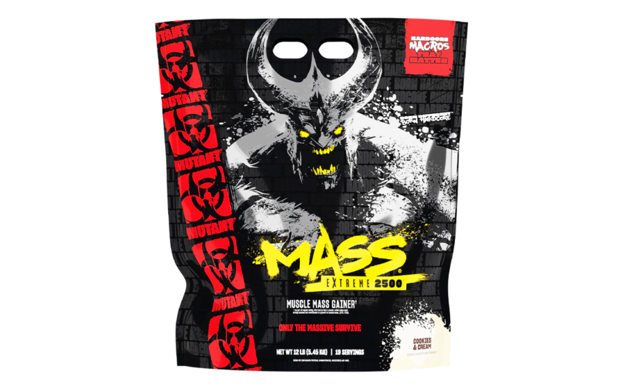 Mutant Mass Extreme 2500 5,45 кг Cookies & Cream — гейнер ку