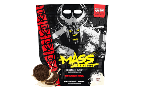 Mutant Mass Extreme 2500 5,45 кг Cookies & Cream — гейнер ку