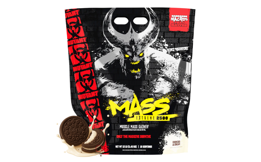 Mutant Mass Extreme 2500 5,45 кг Cookies & Cream — гейнер ку