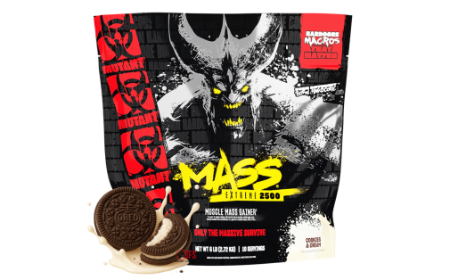 Mutant Mass Extreme 2500 2,720 кг Cookies & Cream — гейнер к