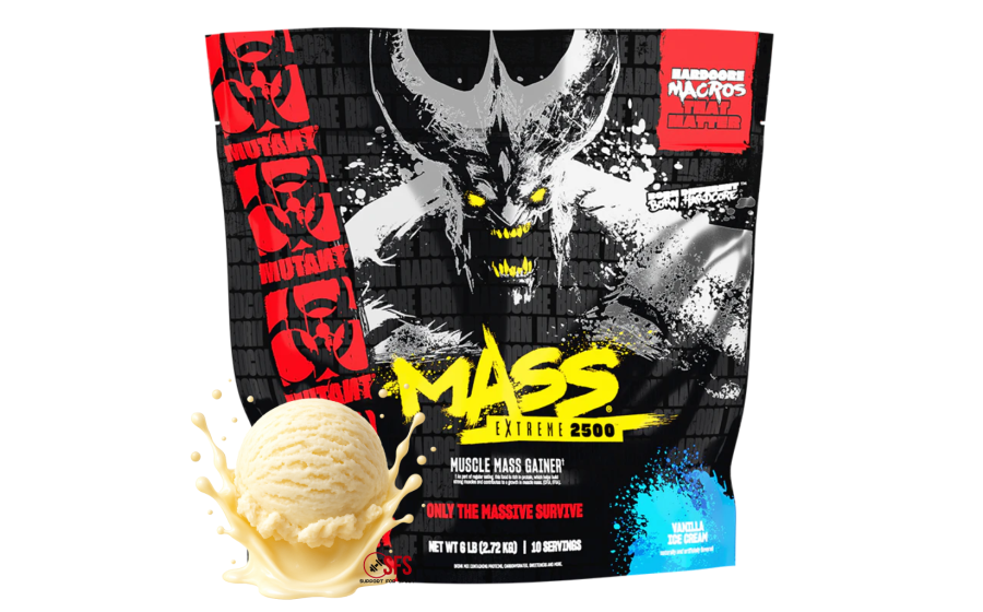 Mutant Mass Extreme 2500 2,720 кг Vanilla Ice Cream — гейнер куп