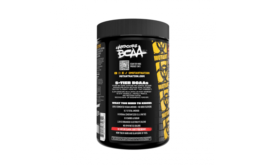 Mutant HARDCORE BCAA 390 г Fruit Punch — купить BCAA фруктовый п