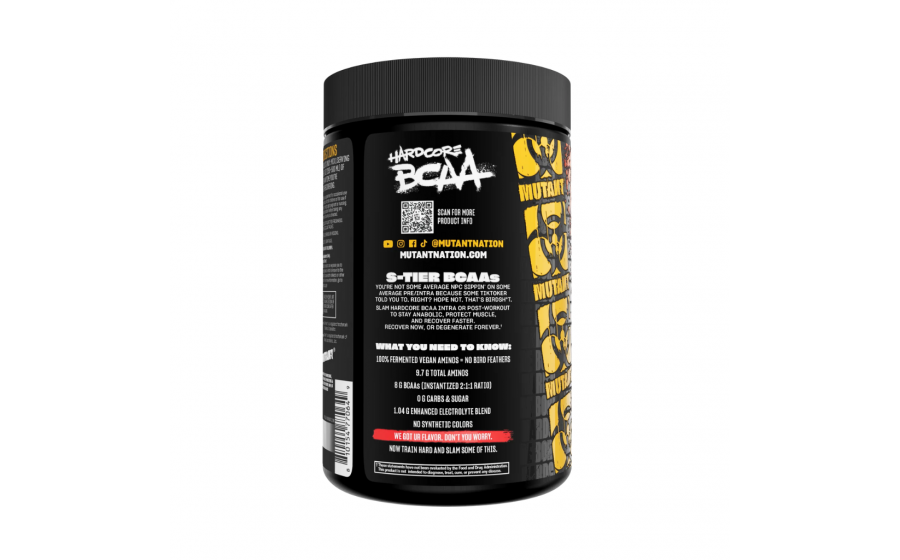 Mutant HARDCORE BCAA 390 г Grape купити Україна Mutant HARDCORE BCAA 390 г Grape — купити BCAA виноград Україна