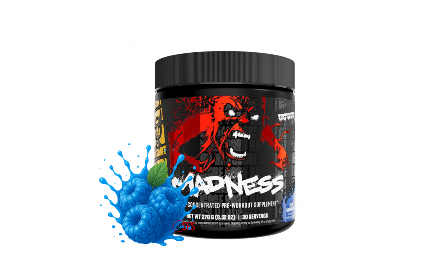 Mutant Madness 270 г Blue Raspberry — предтрен купити Україна