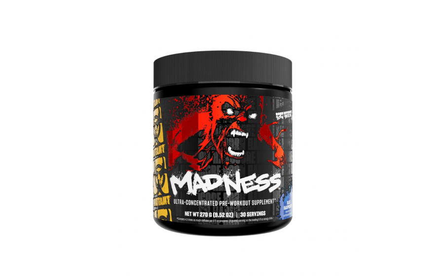 Mutant Madness 270 г Blue Raspberry — предтрен купити Україна