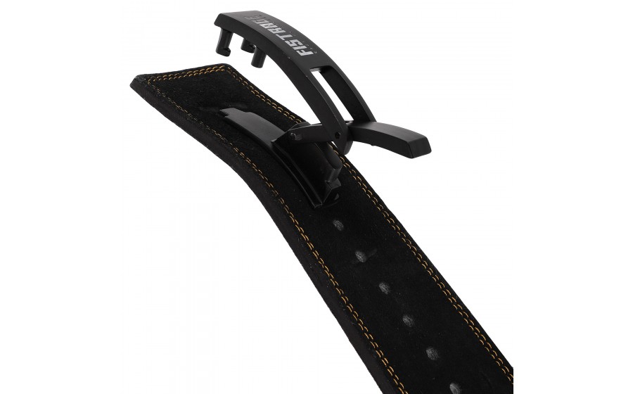 FISTRAGE VL‑8438 leather weightlifting belt 10 cm black FISTRAGE VL‑8438 шкіряний пояс