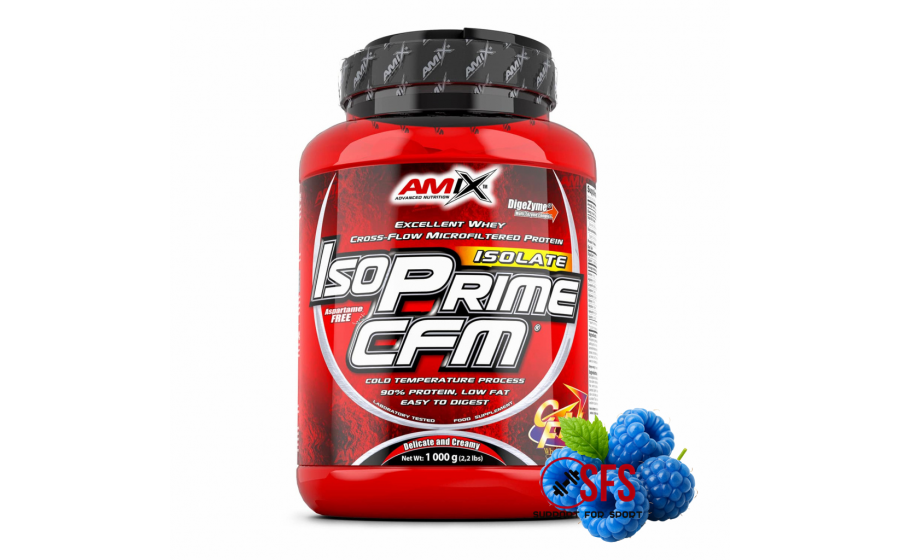 AMIX IsoPrime CFM - 1000 g - Blue Raspberry, AMIX IsoPrime CFM - 1000 g - Blue Raspberry,