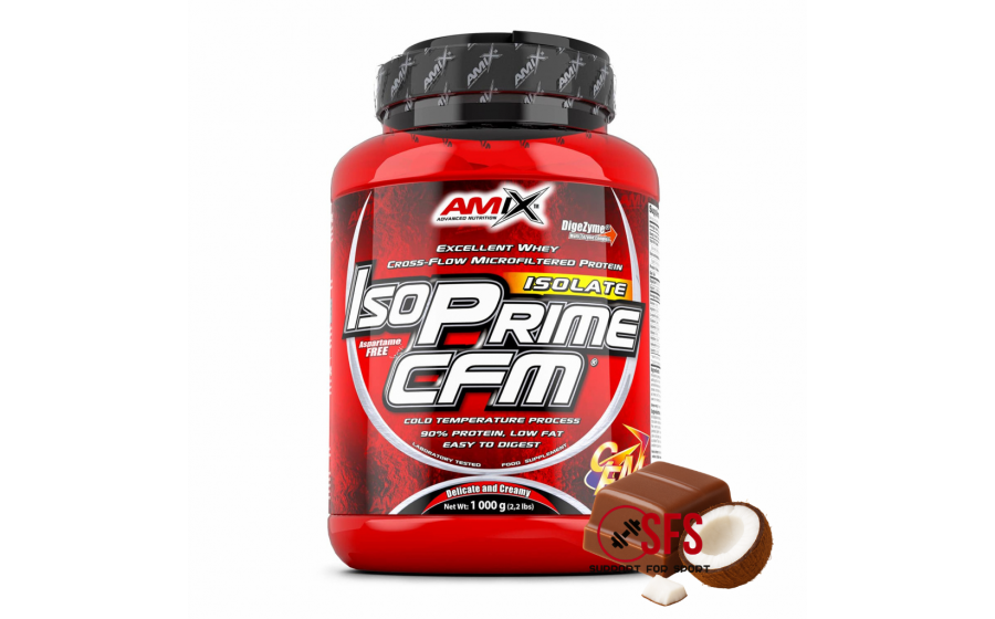 AMIX IsoPrime CFM - 1000 g - Chocolate-coconut AMIX IsoPrime CFM - 1000 g - Chocolate-coconut