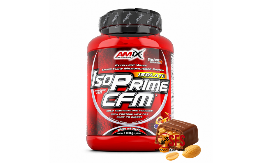 AMIX IsoPrime CFM - 1000 g - Peanut-chocolate-caramel AMIX IsoPrime CFM - 1000 g - Peanut-chocolate-caramel