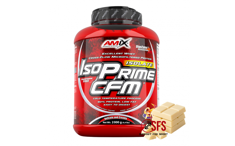 AMIX IsoPrime CFM - 2000 g - Double white chocolate