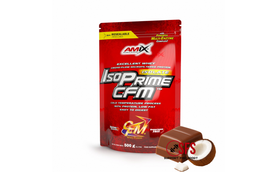 AMIX IsoPrime CFM - 500 g - Chocolate-coconut AMIX IsoPrime CFM - 500 g - Chocolate-coconut