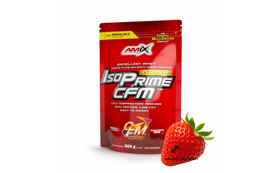 AMIX IsoPrime CFM - 500 g - Strawberry AMIX IsoPrime CFM - 500 g - Strawberry