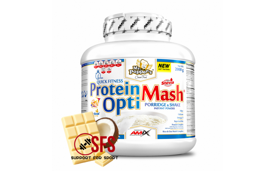 AMIX Mr.Popper´s Protein OptiMash - 2000 g - Coconut-chocolate AMIX Mr.Popper´s Protein OptiMash - 2000 g - Coconut-chocolate