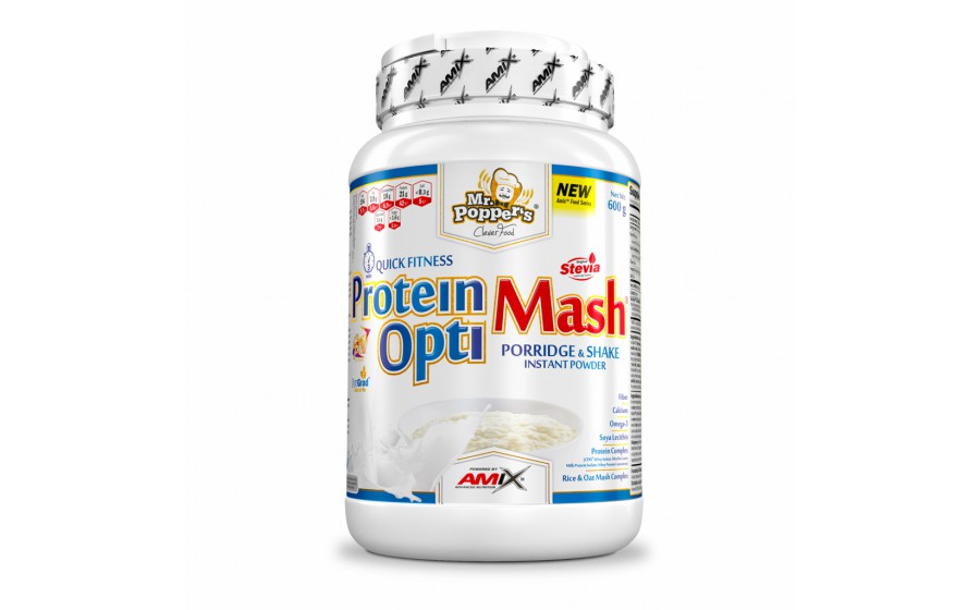 AMIX Mr.Popper´s Protein OptiMash - 600 g - Natural AMIX Mr.Popper´s Protein OptiMash - 600 g - Natural