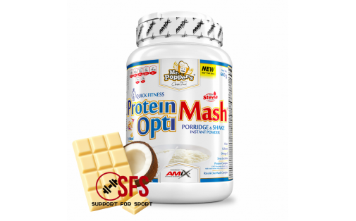 AMIX Mr.Popper´s Protein OptiMash - 600 g - Coconut-chocolate