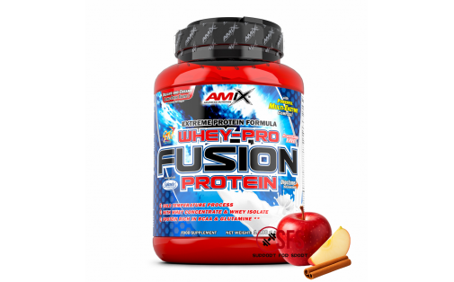 AMIX Whey-Pro FUSION - 1000 g - Apple - Cinnamon