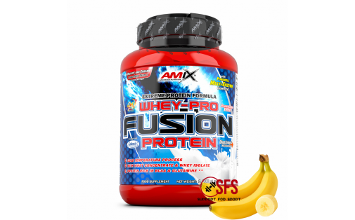 AMIX Whey-Pro FUSION - 1000 g - Banana