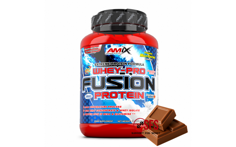 AMIX Whey-Pro FUSION - 1000 g - Chocolate AMIX Whey-Pro FUSION - 1000 g - Chocolate