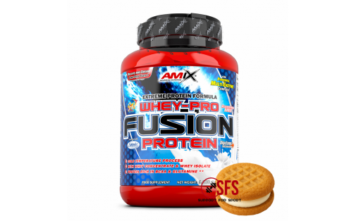 AMIX Whey-Pro FUSION - 1000 g - Cookies Cream