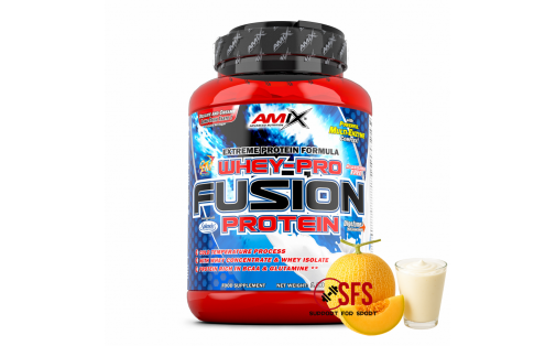 AMIX Whey-Pro FUSION - 1000 g - Melon-yogurt