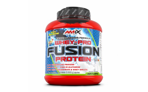 AMIX Whey-Pro Fusion Natural 2300 г без смаку купити