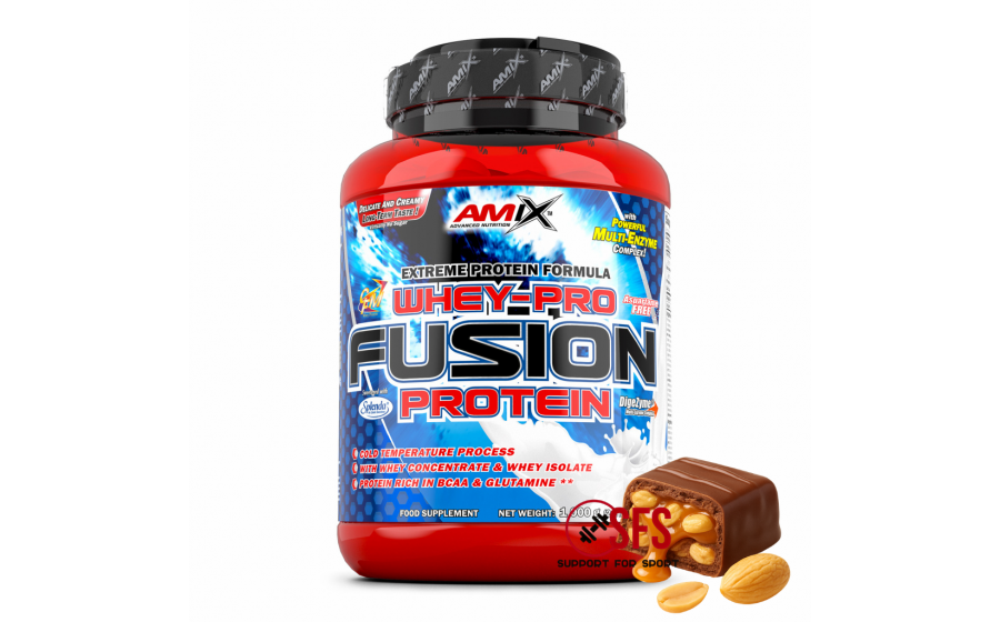 AMIX Whey-Pro FUSION - 1000 g - Peanut-Choco-Caramel AMIX Whey-Pro FUSION - 1000 g - Peanut-Choco-Caramel