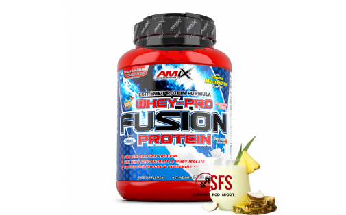 AMIX Whey-Pro FUSION - 1000 g - Pinacolada