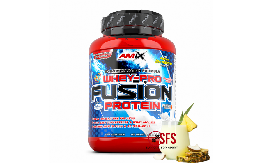 AMIX Whey-Pro FUSION - 1000 g - Pinacolada AMIX Whey-Pro FUSION - 1000 g - Pinacolada