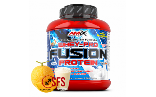 Протеїн AMIX Whey-Pro Fusion диня-йогурт 2300 г купити