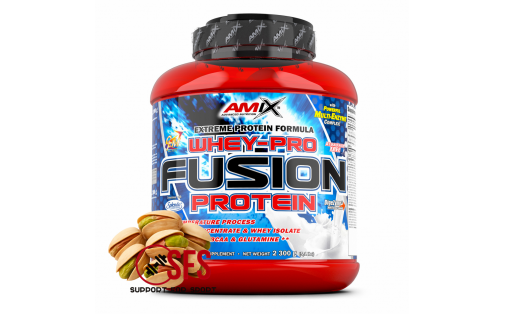 Протеїн AMIX Whey-Pro Fusion фісташка 2300 г купити