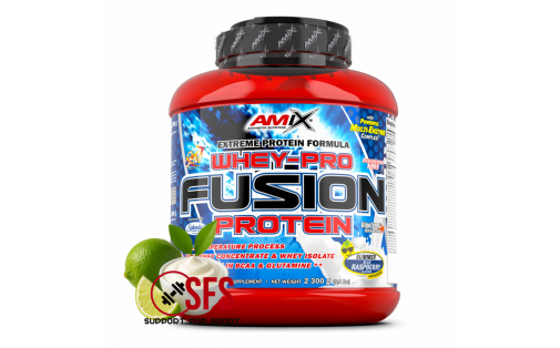 AMIX Whey-Pro Fusion Лайм-Йогурт 2300 г купити