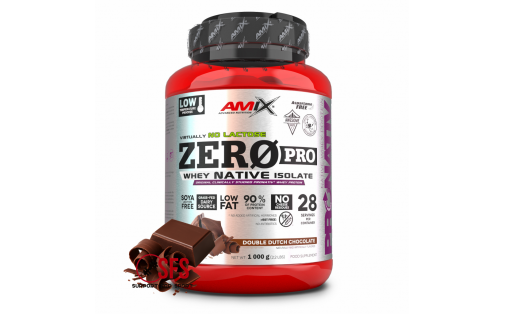 AMIX ZeroPro Protein - 1000 g Double Dutch Chocolate