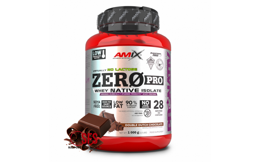 AMIX ZeroPro Protein - 1000 g Double Dutch Chocolate AMIX ZeroPro Protein - 1000 g Double Dutch Chocolate