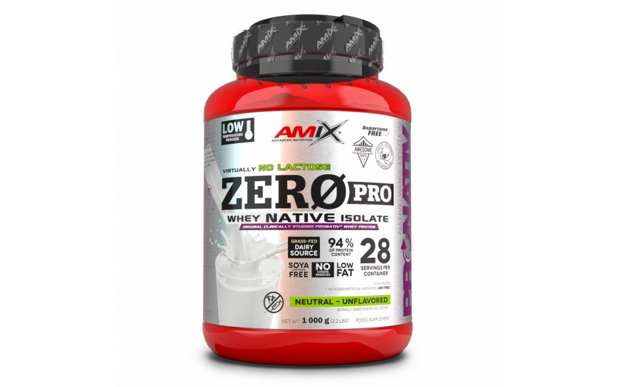 AMIX ZeroPro Protein - 1000 g Natural AMIX ZeroPro Protein - 1000 g Natural