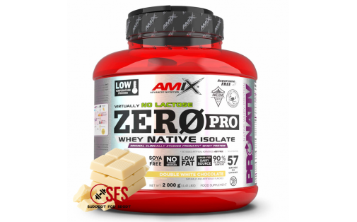 AMIX ZeroPro Protein - 2000 g White Chocolate