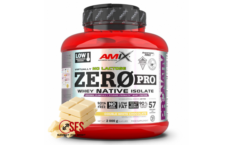 AMIX ZeroPro Protein - 2000 g White Chocolate AMIX ZeroPro Protein - 2000 g White Chocolate