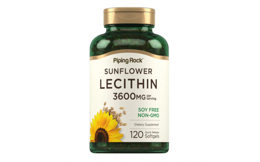 Piping Rock Sunflower Lecithin 3600 мг – 120 капсул