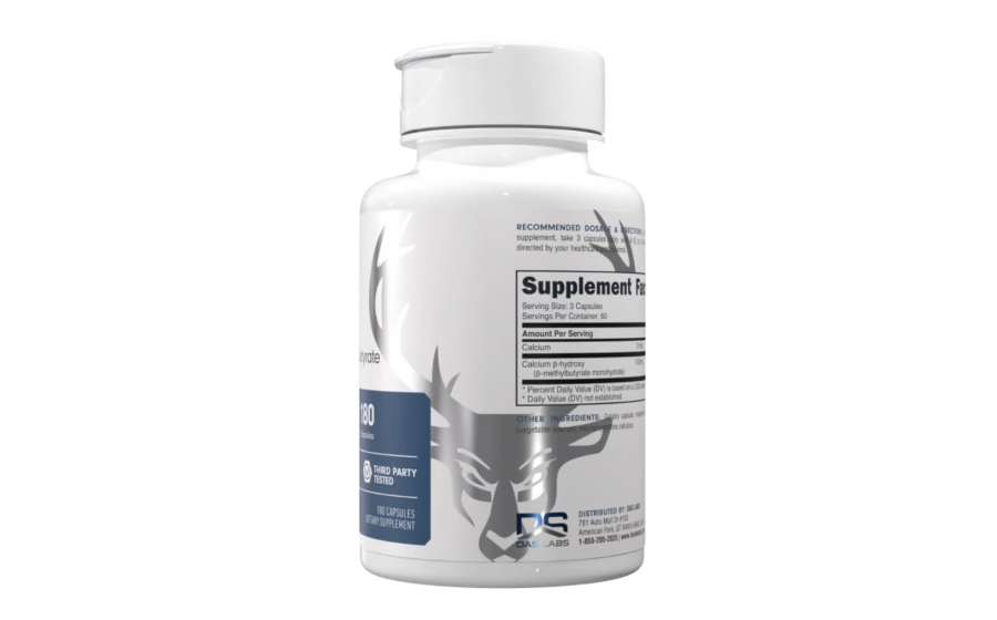Bucked Up HMB 1500 mg 180 Capsules Bucked Up Essentials HMB 1500 mg — 180 капсул, підтримка м’язів