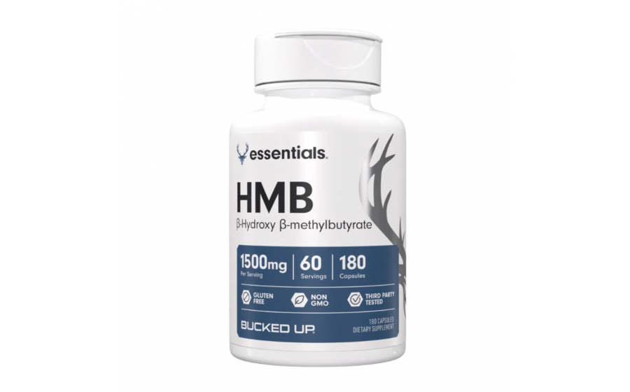 Bucked Up HMB 1500 mg 180 Capsules Bucked Up Essentials HMB 1500 mg — 180 капсул, підтримка м’язів