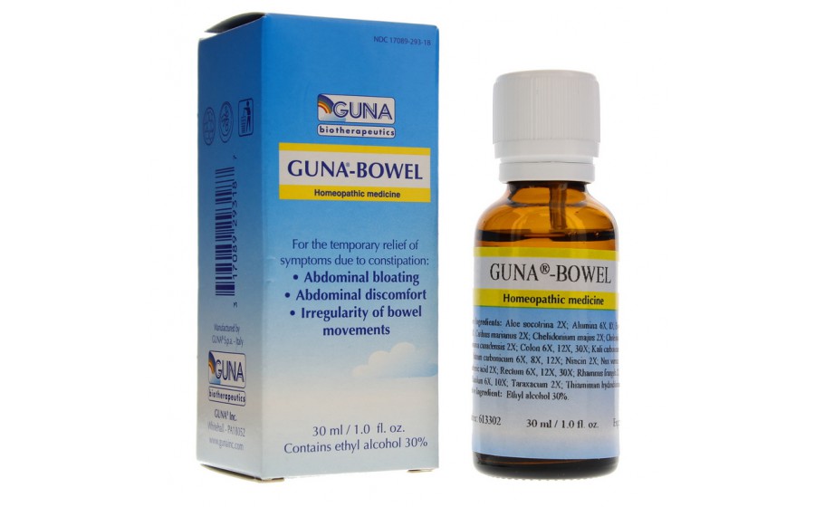 GUNA-BOWEL – гомеопатичний засіб 30 мл для кишечника та травленн