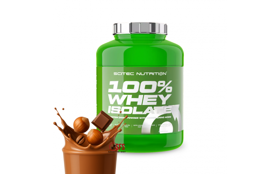 Scitec Nutrition 100% Whey Isolate – Chocolate Hazelnut, 1816 г Scitec Nutrition 100% Whey Isolate 1816 g