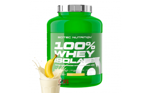 Scitec Nutrition 100% Whey Isolate 1816 г – Банан