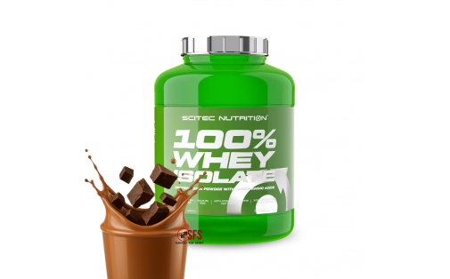 Scitec Nutrition 100% Whey Isolate 1816 г – шоколадний ізолят си