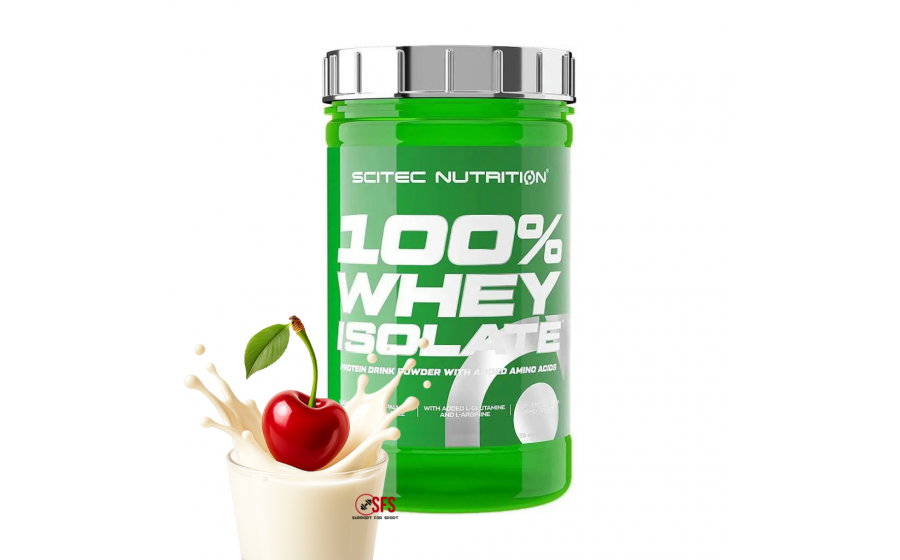 Scitec Nutrition 100% Whey Isolate – Cherry, 700 г Scitec Nutrition 100% Whey Isolate 700 g
